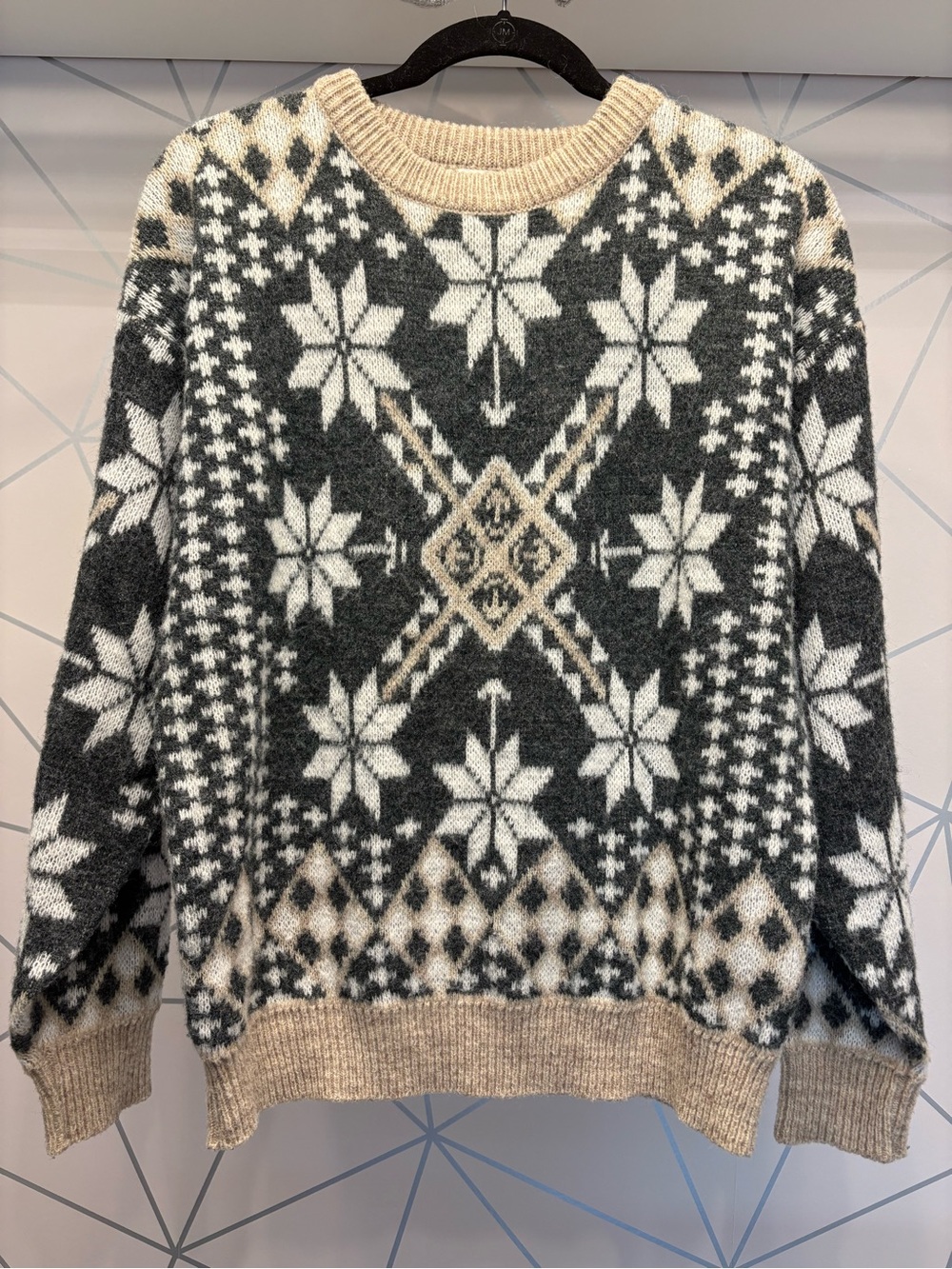 Vintage South Channel Fair Isle Sweater – Men’s Medium